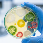 פתיחת צלחת פטרי בחלל החדר